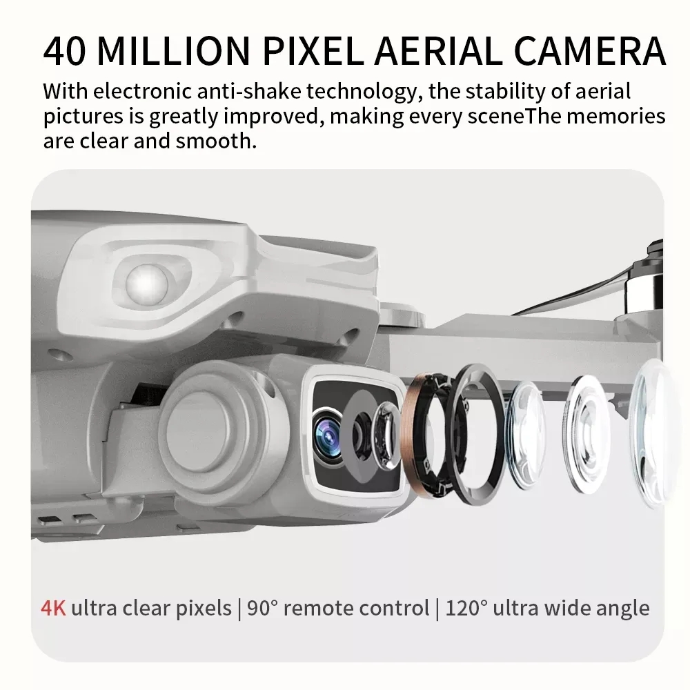 Drone L900 Pro 4K professionne - Drone Gimbal Brushless avis et prix