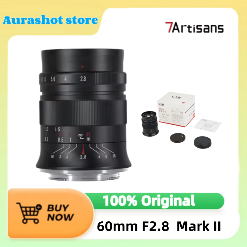 7artisans 60mm F2.8 Mark II AP - Canon Camera Eos M50 Mark Ii avis et prix