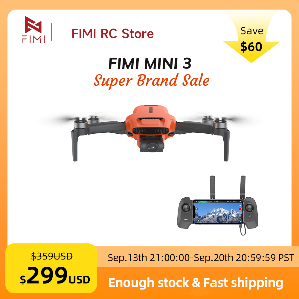 Drone FIMI MINI 3 avec caméra  - Drone Gimbal 3 Axis avis et prix